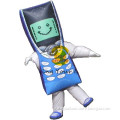 Inflatable Walking Cartoon Mobile Phone Shaped for Special Events